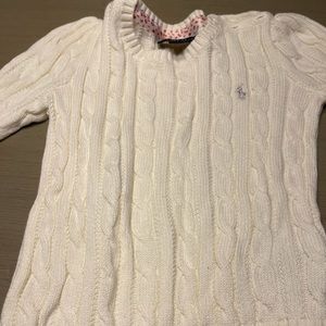 Girls Polo Sweater
